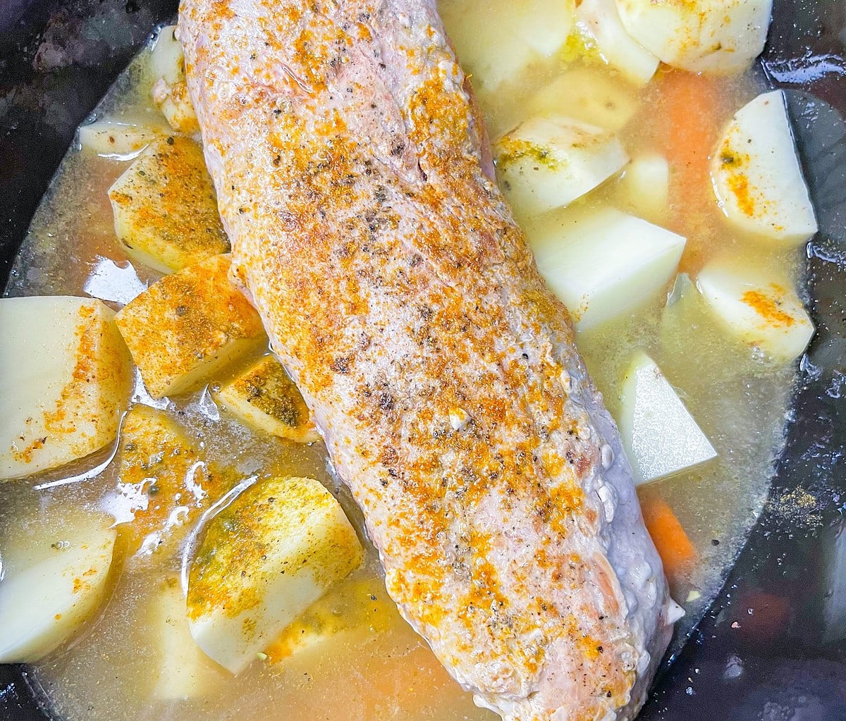 How long to cook pork tenderloin in a crock pot