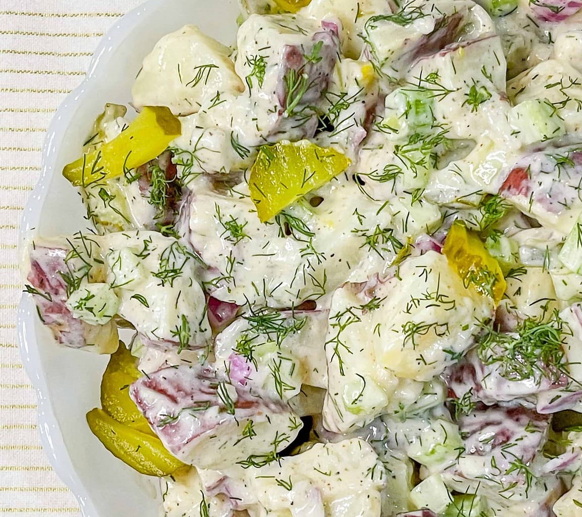 Dill Pickle Potato Salad