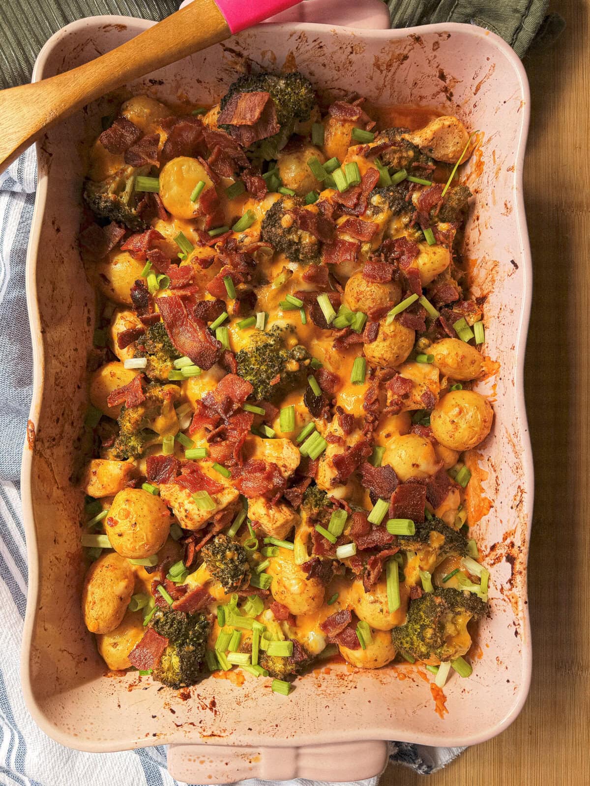 Chicken Bacon Ranch Casserole