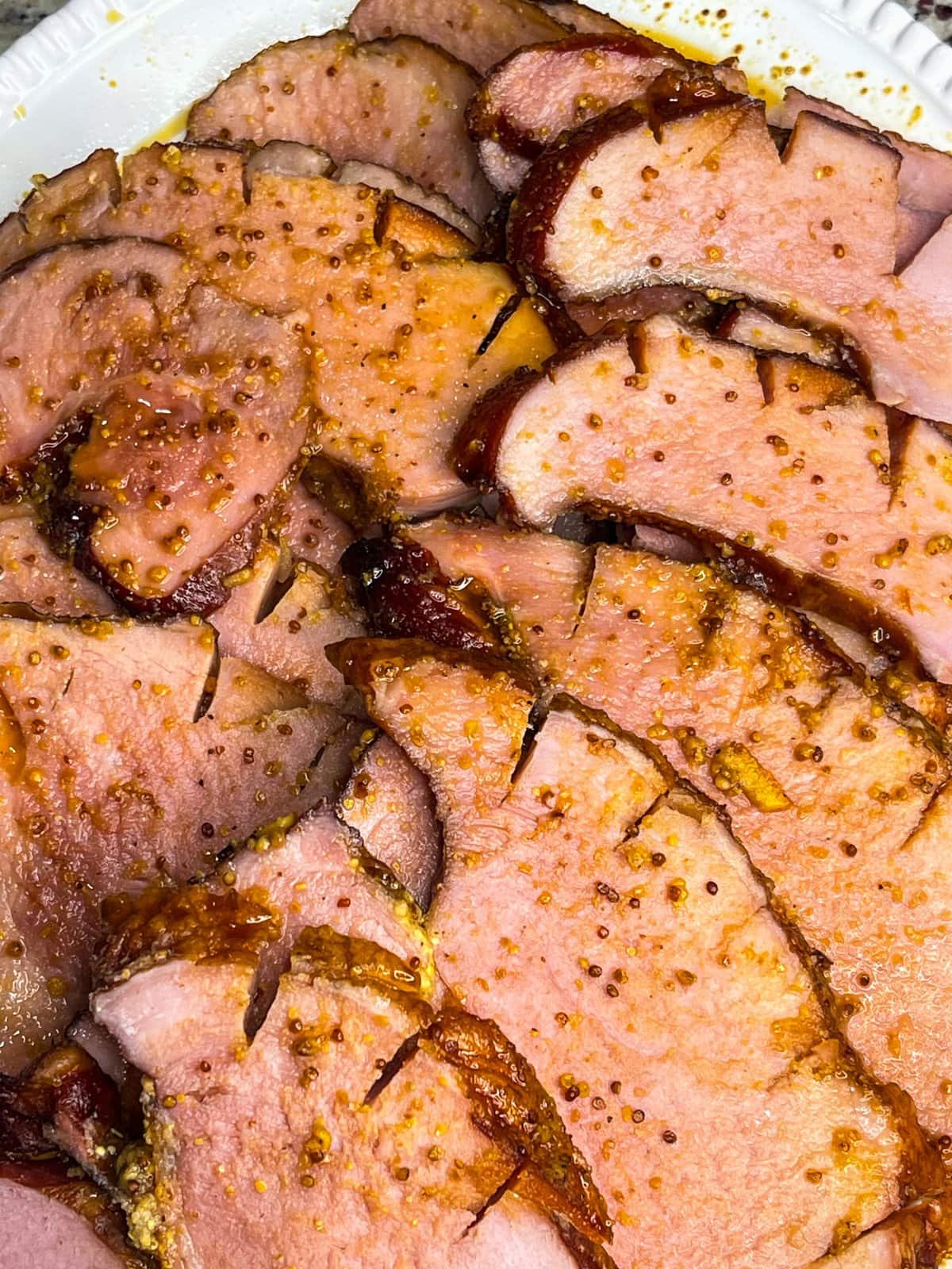 Slow Cooker Glazed Ham