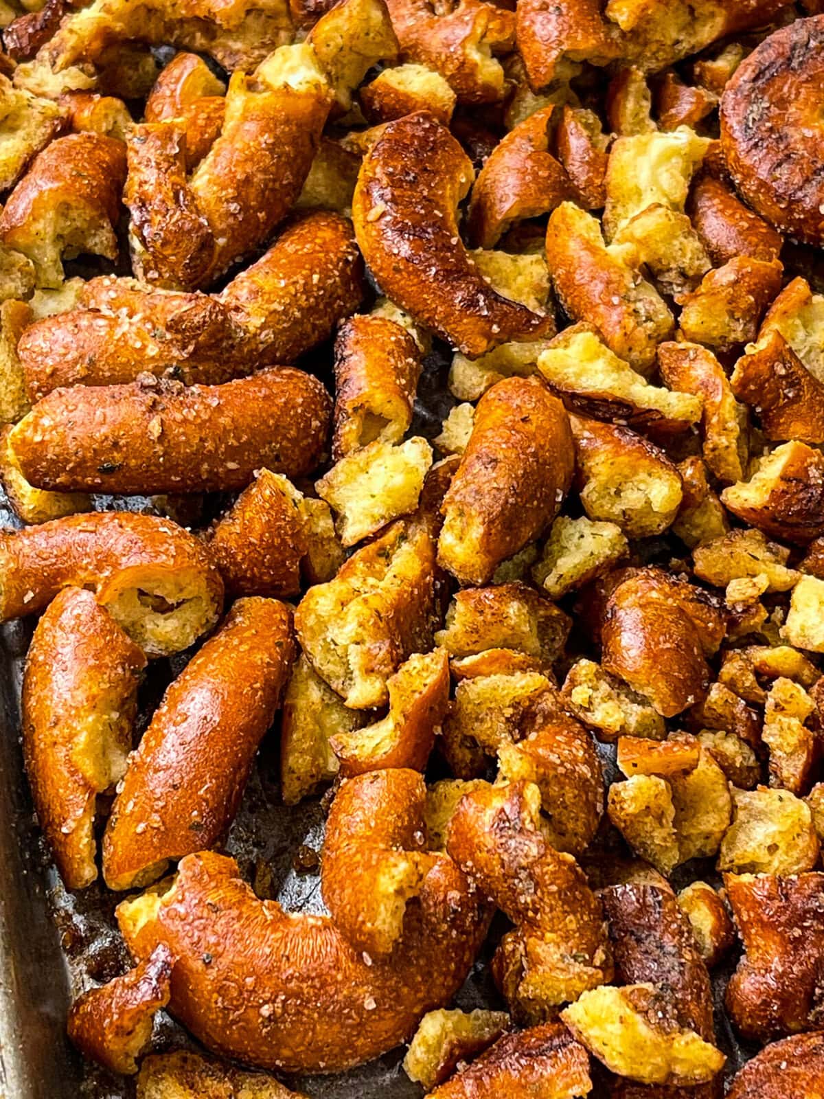 Seasoned Baked Pretzels