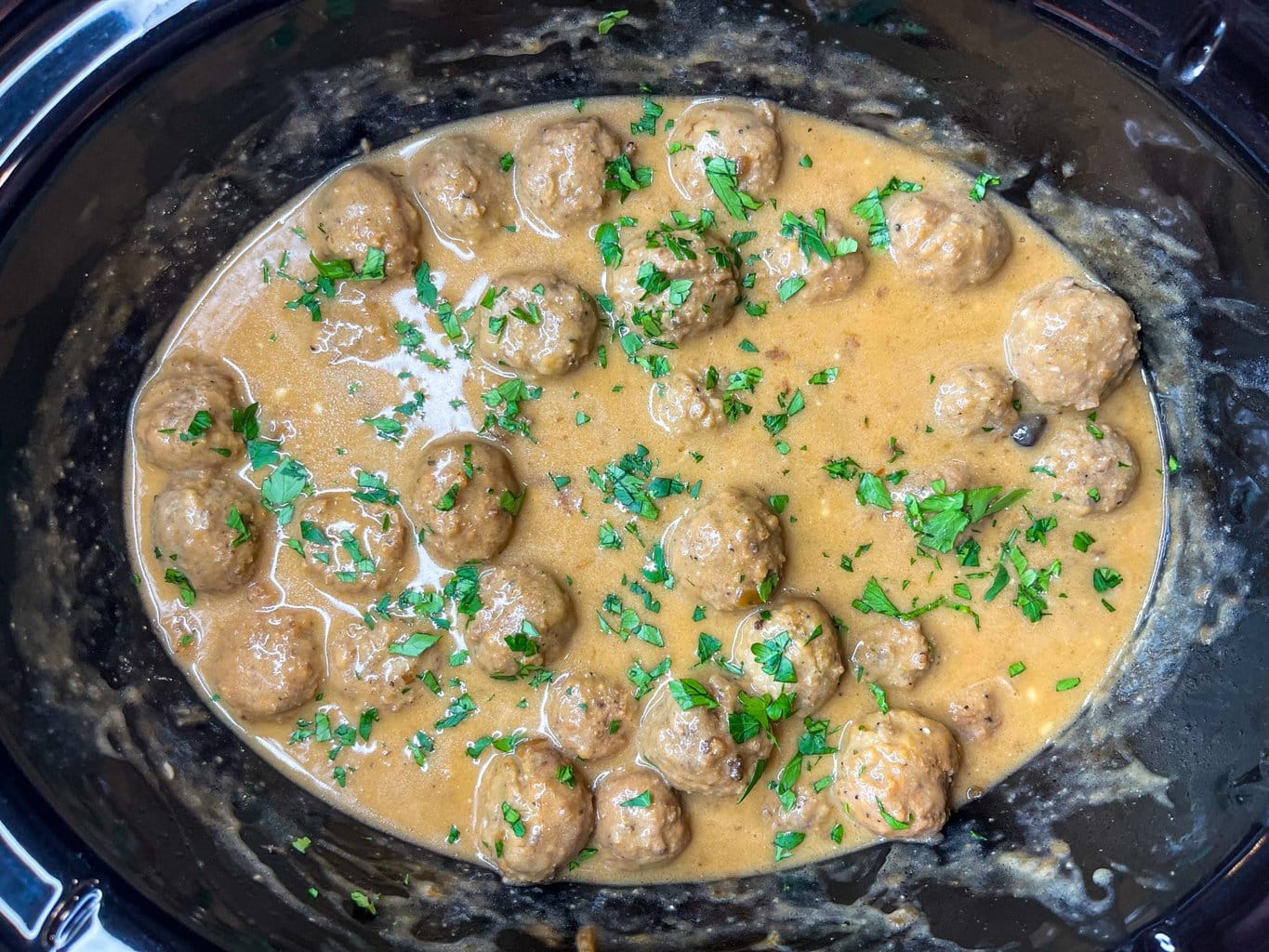 Crock Pot Swedish Meatballs
