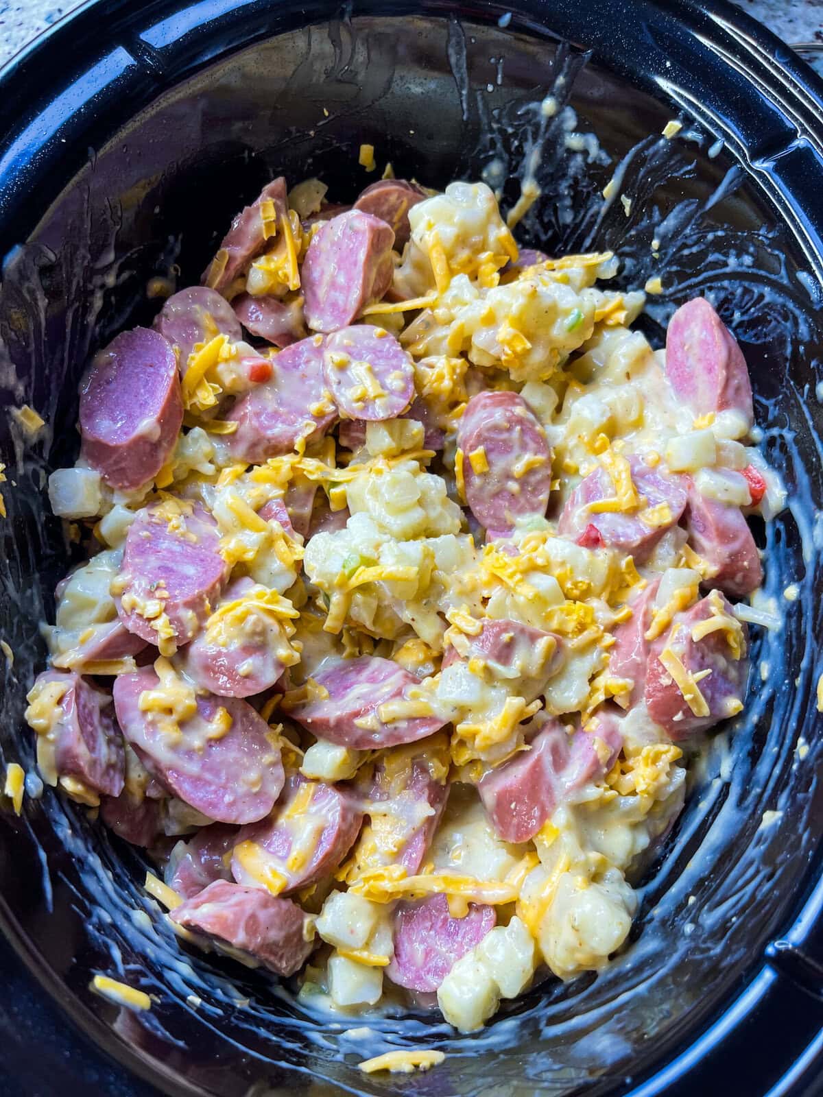 Crock Pot Kielbasa Potato Soup