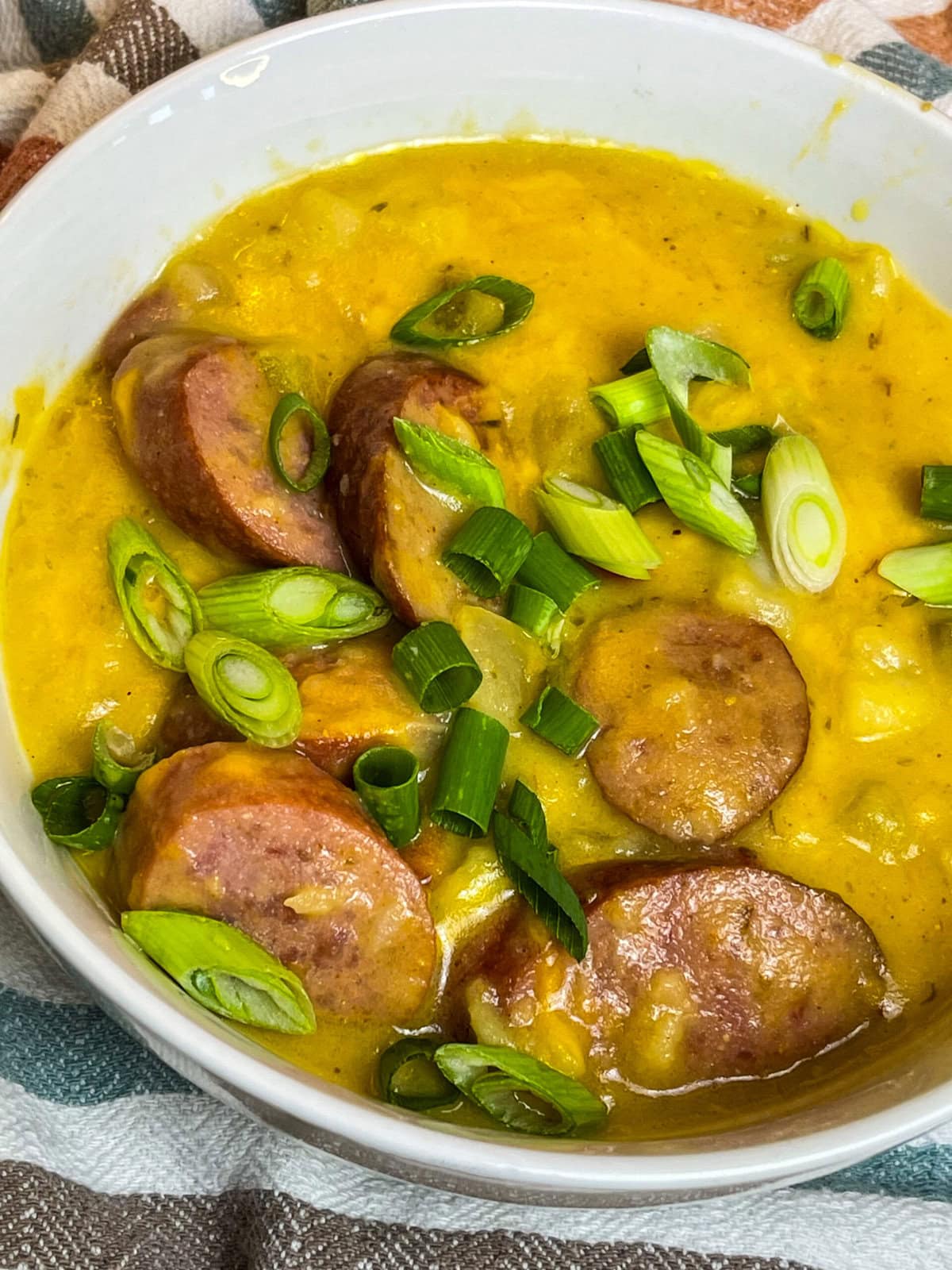 Crock Pot Kielbasa Potato Soup