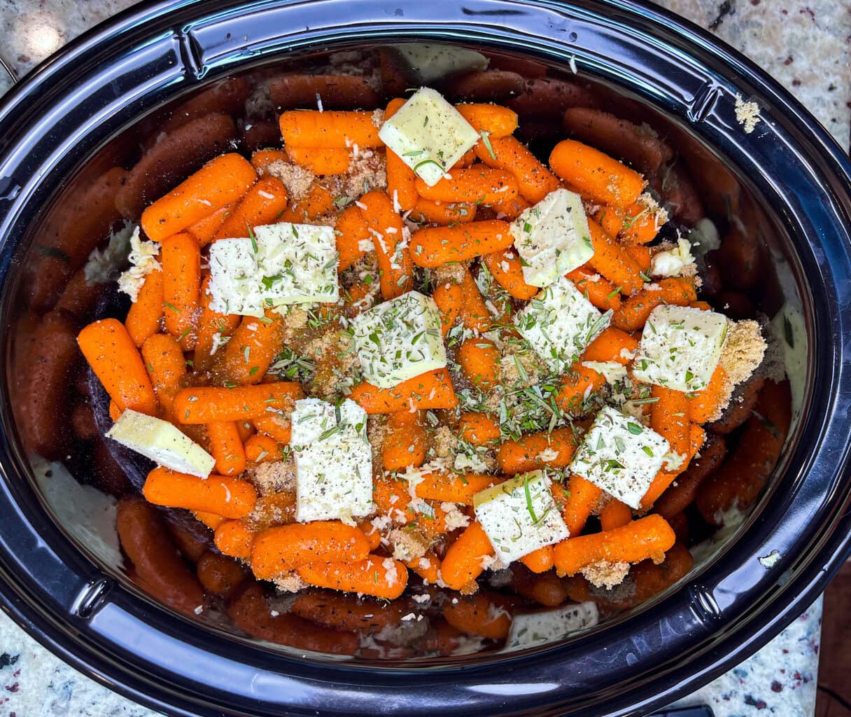 Slow Cooker Glazed Carrots
