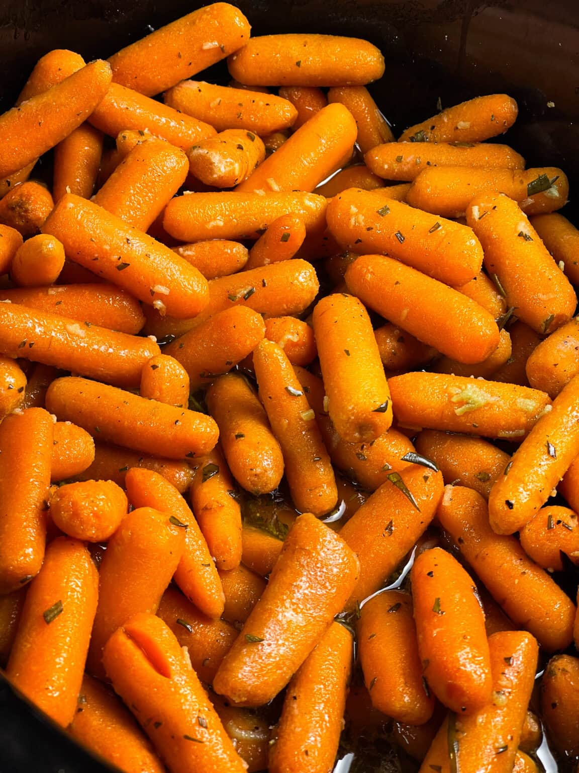 Slow Cooker Glazed Carrots
