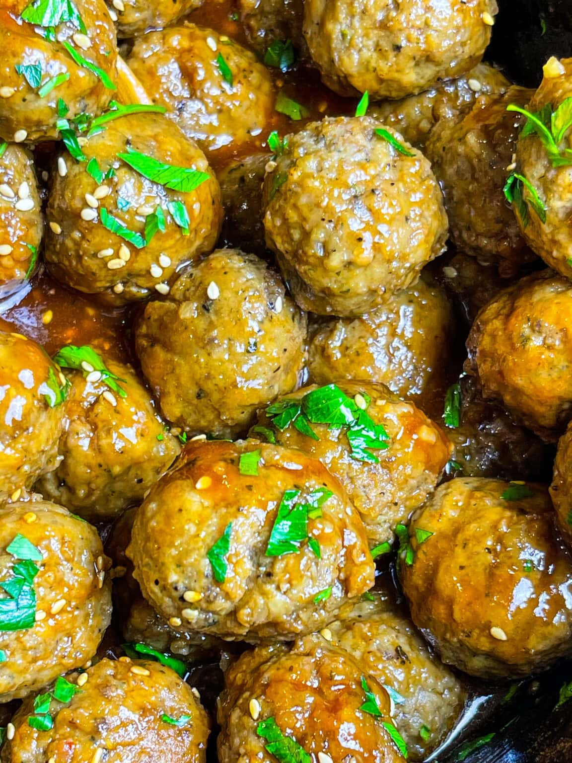 Slow Cooker Sweet and Savory Meatballs