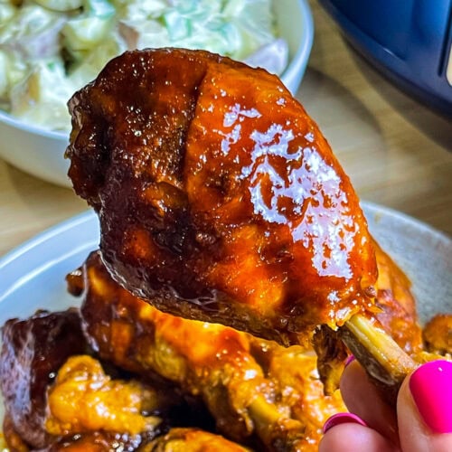 Looking for a fuss-free dinner that’s big on flavor and short on ingredients? These Slow Cooker BBQ Chicken Drumsticks are a weeknight lifesaver! With just 4 simple ingredients, you can toss everything into your slow cooker and come home to tender, juicy, fall-off-the-bone chicken coated in rich, sticky BBQ sauce.