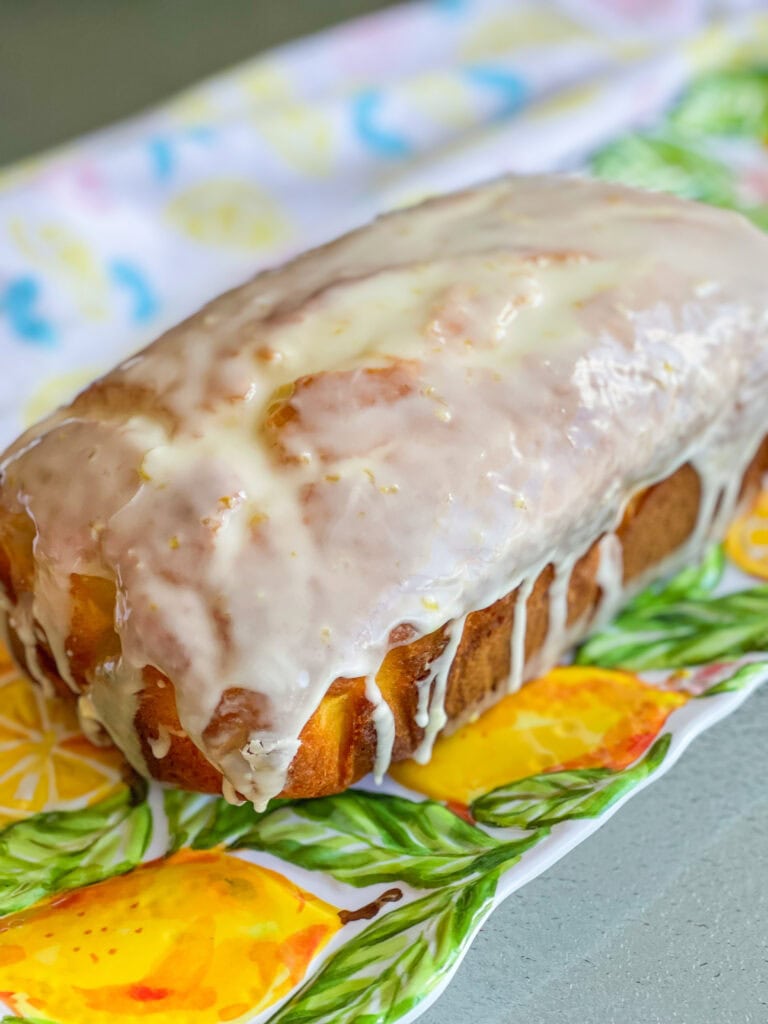 copycat version of Starbuck's Lemon Loaf bread