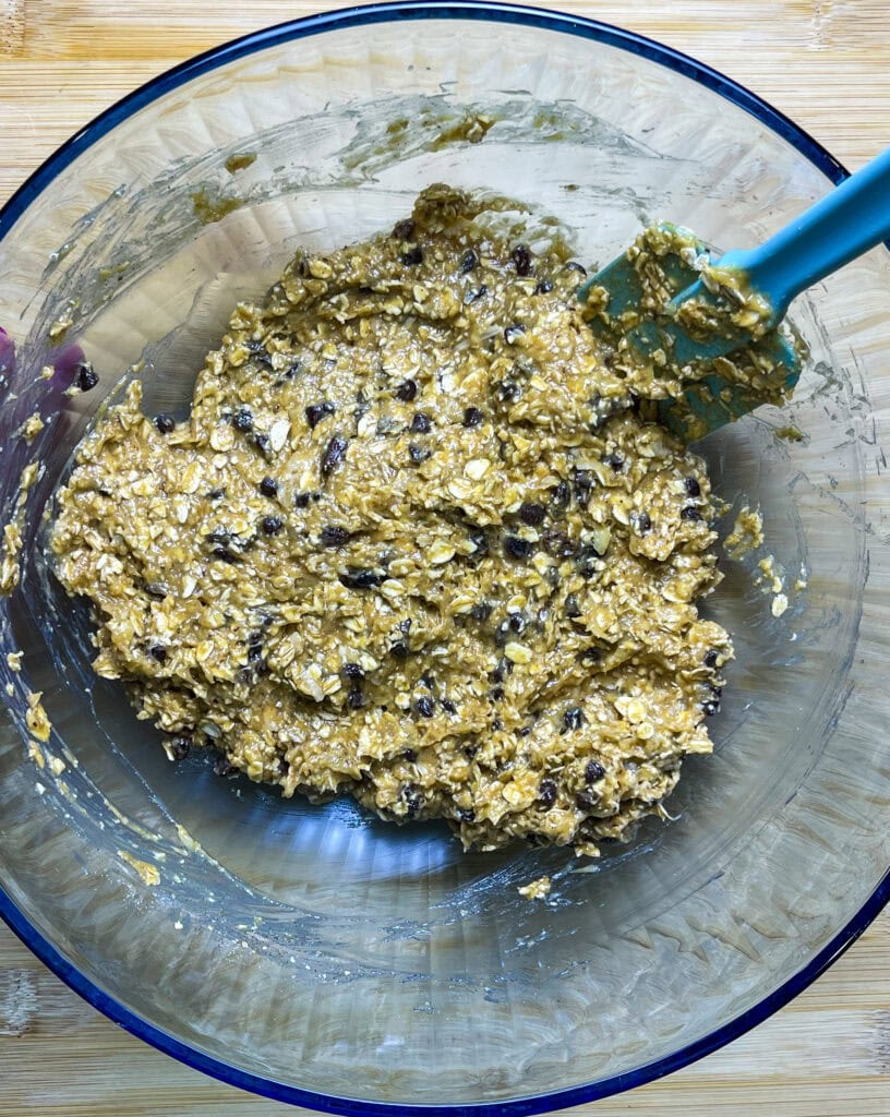 These breakfast cookies are soft, chewy, naturally sweetened, and packed with wholesome ingredients like bananas, oats, nut butter, and a touch of sweetened coconut and honey for that irresistible bakery-style flavor.