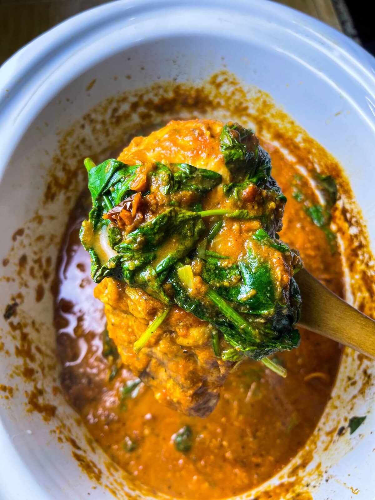 Crock Pot Tuscan Chicken