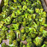 oven roasted broccoli florets