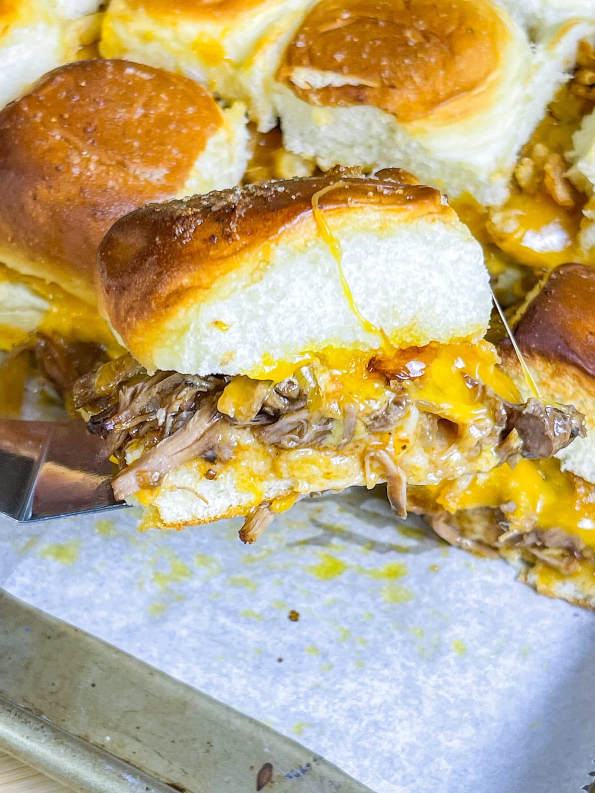 Crock Pot BBQ Beef Sliders