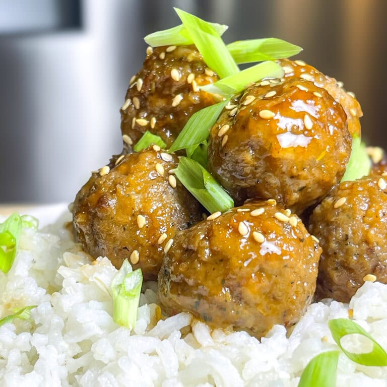Slow Cooker Honey Garlic Meatballs