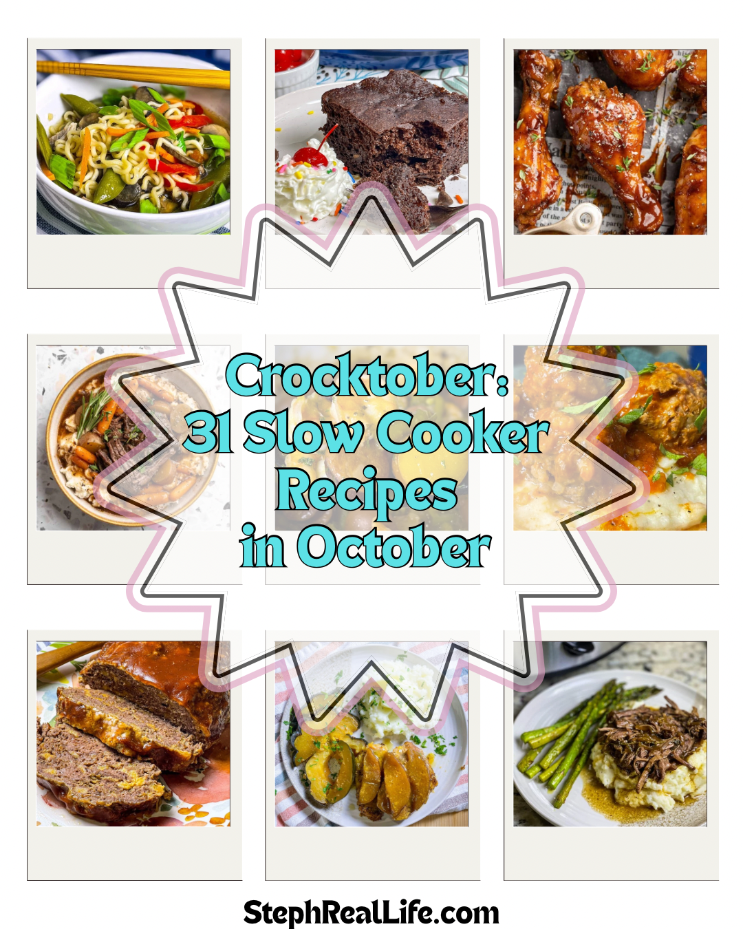 31 Days of Crock Pot Recipes for Crocktober
